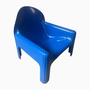 Fauteuil Modèle 4794 Bleu par Gae Aulenti pour Kartell, 1974