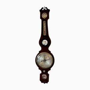 Antique Victorian Rosewood Barometer by Ballard of Cranbrook, 1880