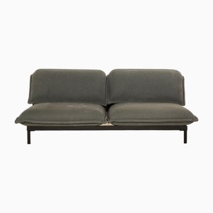 Nova 340 2-Sitzer Sofa in Grauem Stoff von Rolf Benz