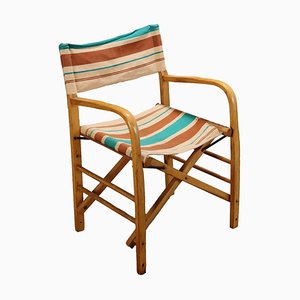 Beech Folding Chair, 1950s-1960s