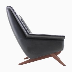 Armchair 4410 in Leatherette attributed to Folke Ohlsson, Denmark, 1970s
