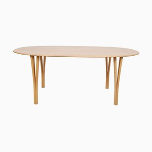 Beech Dining Table by Piet Hein, 1980s