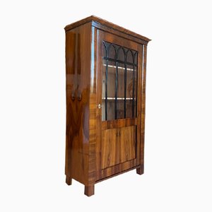 Vintage Biedermeier Showcase Cabinet
