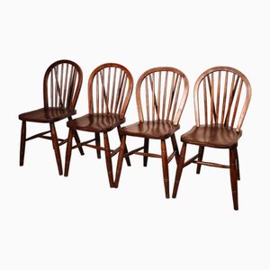 Chaises Windsor, 19ème Siècle, Set de 4