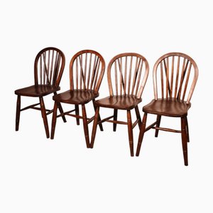 Windsor Chairs, 19th Century, Set of 4