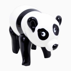 Murano Glass Panda, 1970s