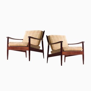 Mid-Century Lounge Chairs, 1960s, Set of 2