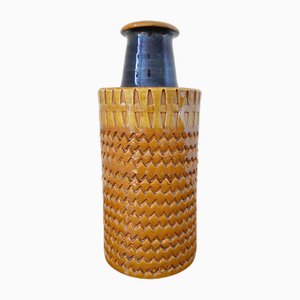 Italian Ceramic Vase by Aldo Londi for Bitossi, 1970s