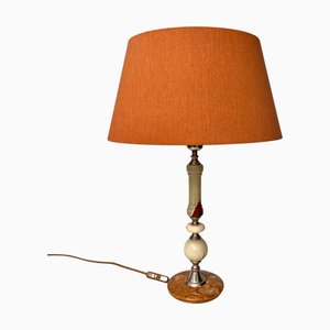 Mid-Century Onyx Table Lamp