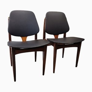 Midcentury Chairs, 1960s, Set of 2