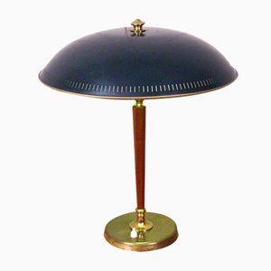 Swedish Art Deco Style Table Lamp By Bröderna Malmströms Metallvarufabrik Model no 2795, 1954