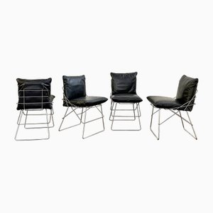 Sof Chairs by Enzo Mari for Driade, Set of 4