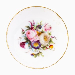 Fine Porcelain Floral Comport