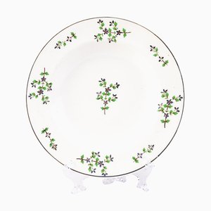 Plato con estampado de aciano de porcelana fina de Royal Doulton