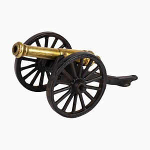Novelty Cast Iron Brass Cannon