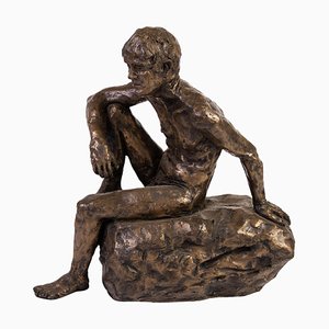 Peter James Wild, Figurative Sculpture, Bronzed Resin