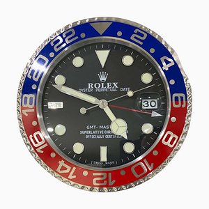 Oyster Perpetual Pepsi GMT Master II Wall Clock from Rolex