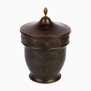 Dutch Copper & Brass Tobacco Jar, 19th Century