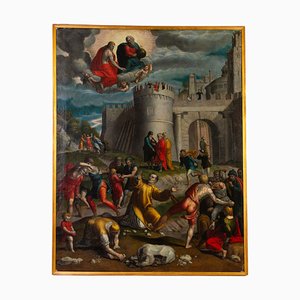 Nach Francesco Giambattista Da Ponte, St. Stephen, Ölgemälde, gerahmt