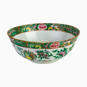 Chinese Family Rose Canton Porcelain Bowl