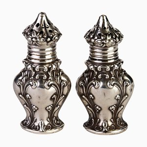 Art Nouveau Sterling Silver Table Shakers