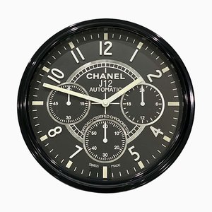 Reloj de pared luminoso con certificado oficial de Chanel