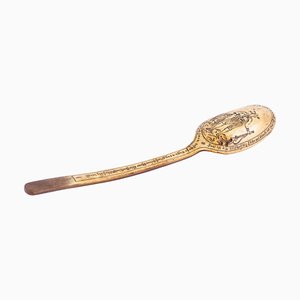 18th Century Germanic Scrimshaw Figural Spoon