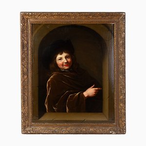 Jacob Van Loo, Porträt eines Mannes, 17. Jh., Öl auf Leinwand, Gerahmt