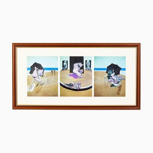 Francis Bacon, Triptych, 20th Century, Lithographs, Framed