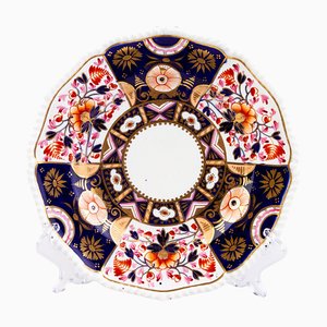 Late 18th Century English Derby Imari Porcelain Plate