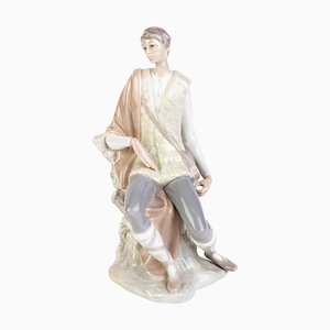 Seated Gentleman Figurine in Porcelain from Lladro