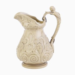 American Stoneware Pitcher by D. & J. Henderson, 1829