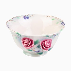 Porcelain Bowl with Rose Decor by Franz for Royal Doulton