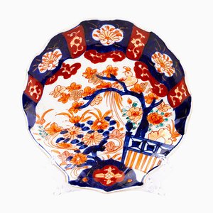 19th Century Meiji Imari Hand-Painted Porcelain Dish, Japan