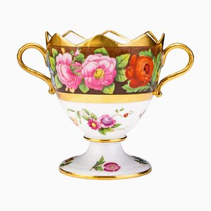 Englische B233 Jugendstil Vase aus Porzellan von Spode / Copeland