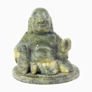Chinese Carved Soapstone Buddha Sculpture