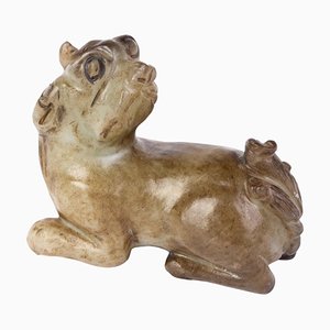 Chinese Carved Soapstone Desk Seal Sculpture, 19th Century