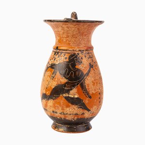 Antique Greek Classical Attic Terracotta Jug