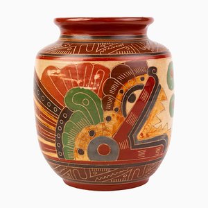 Nicaraguanische Keramikschale aus Mittelamerika, 20. Jh.