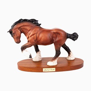 Spirit of Earth Feines Porzellan Pferd Beswick Skulptur