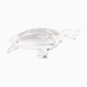 Baccarat Glass Designer Turtle Sculpture