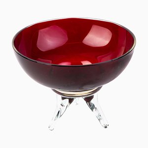 Venetian Murano Glass Designer Bowl