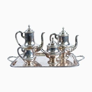 Continental Silver-Plated Coffee & Tea Serving Set, Set of 5