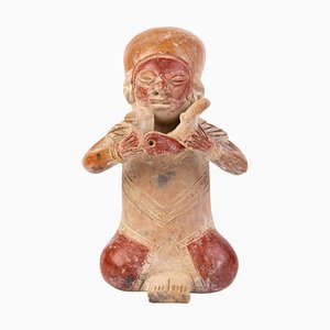 Statue de Musicien Culture Manabi Pré-Inca