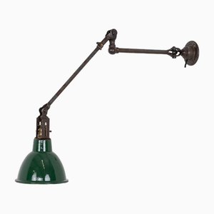 Lámpara Dugdills Machinist de dos brazos, años 30