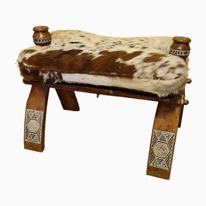 North African Camel Saddle Stool, 1970s