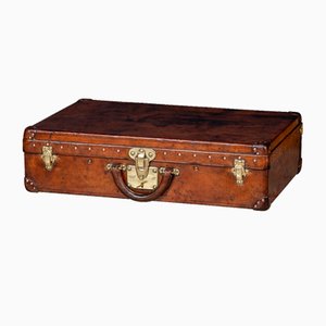 Antiker Koffer aus natürlichem Rindsleder, 20. Jh. von Louis Vuitton, Frankreich, 1910er