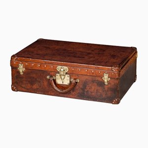 Antiker Koffer aus Rindsleder, 20. Jh. von Louis Vuitton, Frankreich, 1920er