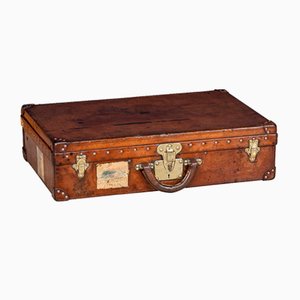 Antiker Koffer aus Rindsleder, 20. Jh. von Louis Vuitton, Frankreich, 1920er