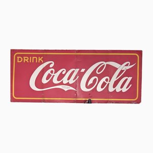 Vintage Coca Cola Schild, 1957